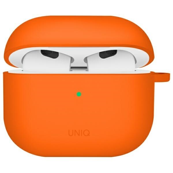 Uniq Nexo AirPods 4 + ørekroge Silikoneetui - orange