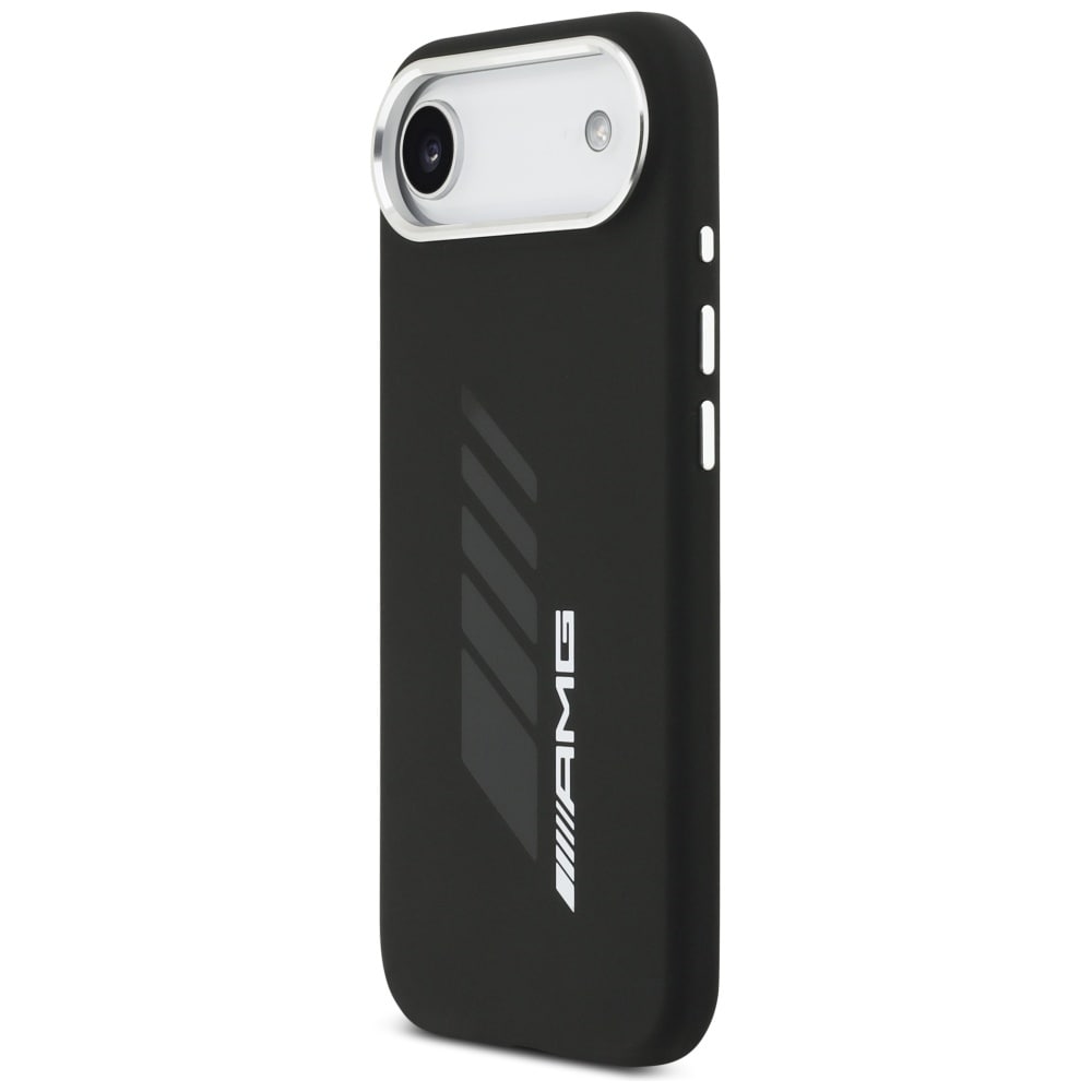 AMG Silicone Oversize Rhombs MagSafe-etui til iPhone Air - Sort