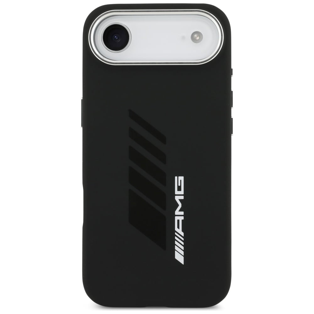 AMG Silicone Oversize Rhombs MagSafe-etui til iPhone Air - Sort
