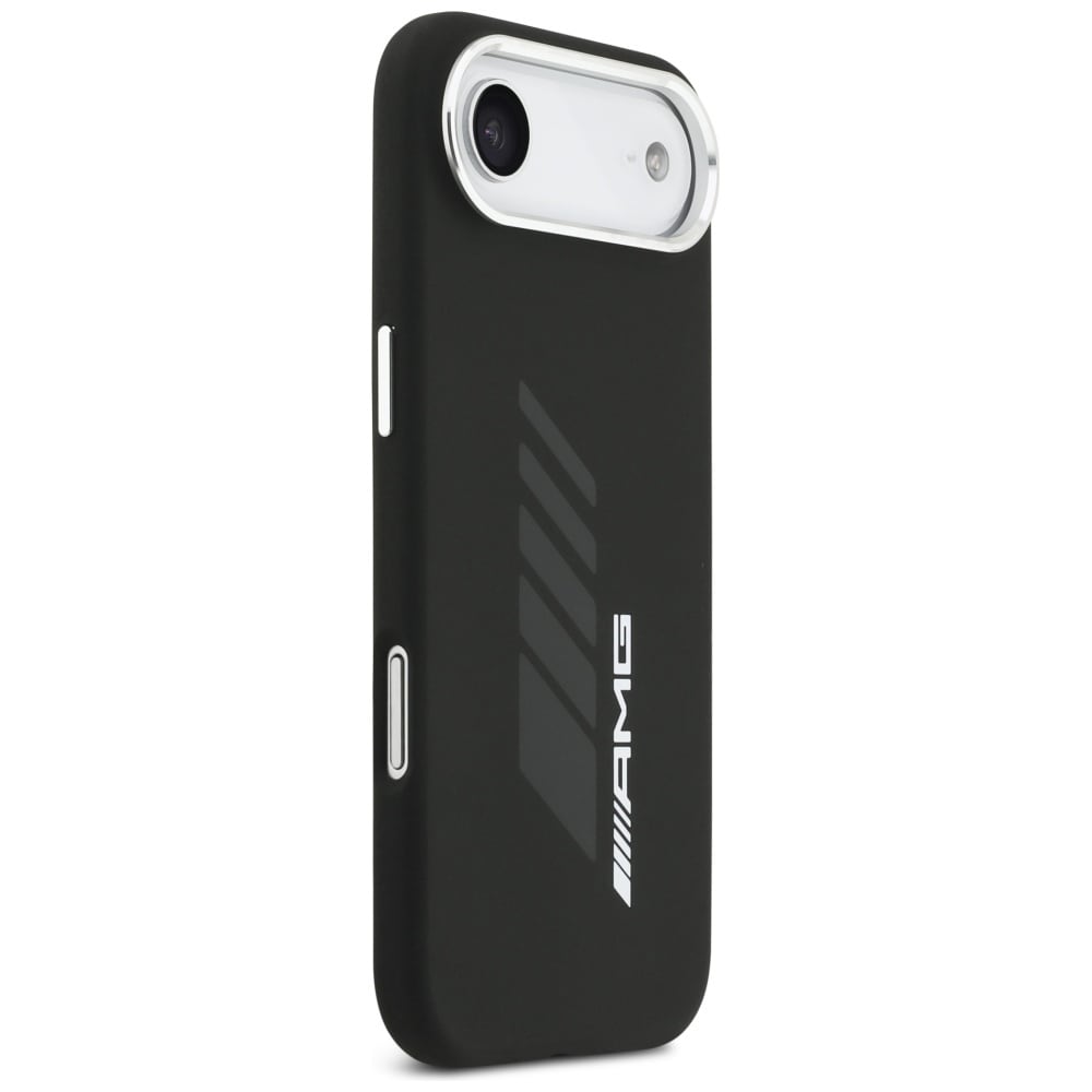 AMG Silicone Oversize Rhombs MagSafe-etui til iPhone Air - Sort