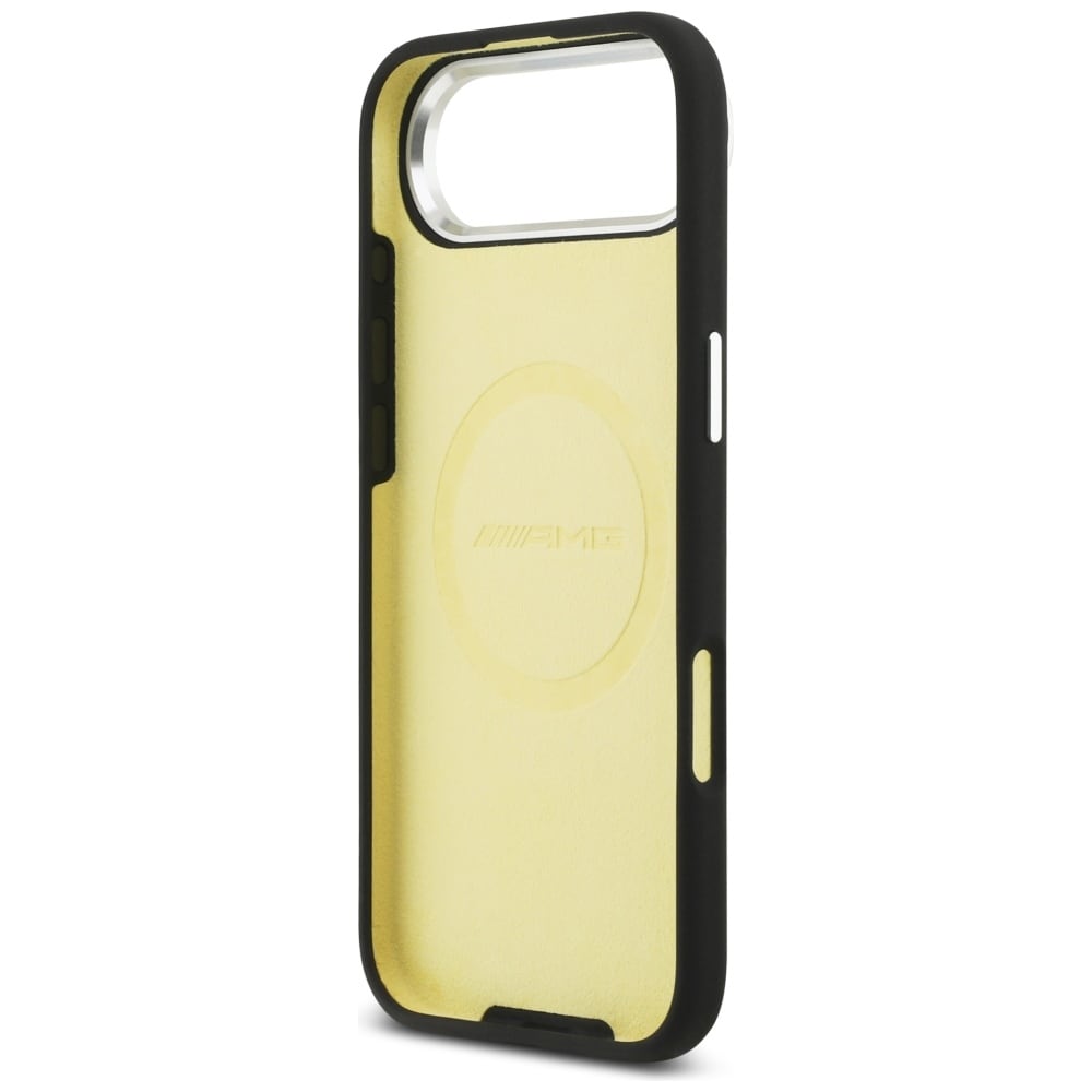 AMG Silicone Oversize Rhombs MagSafe-etui til iPhone Air - Sort