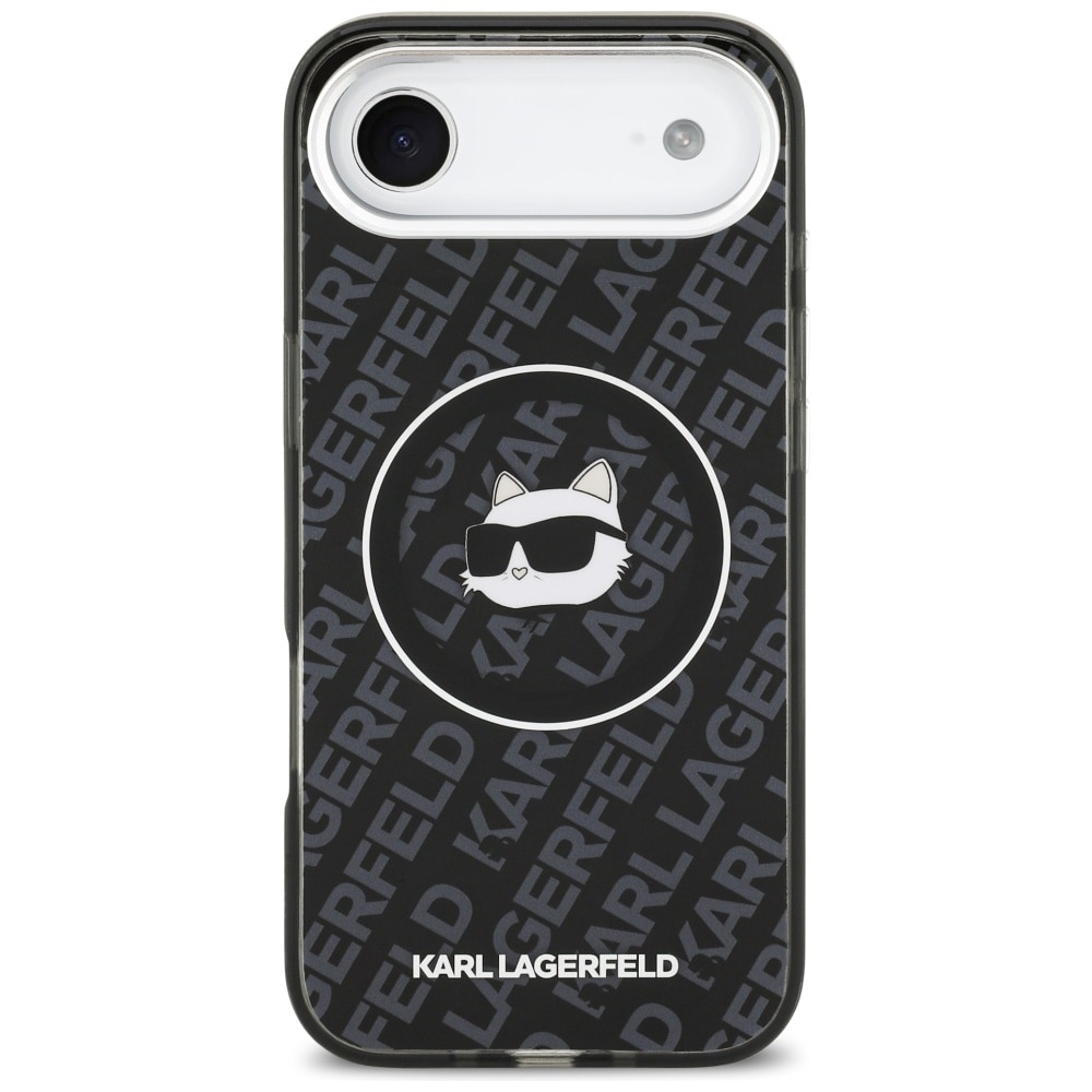 Karl Lagerfeld IML Choupette Head Logo MagSafe iPhone Air Case - Sort