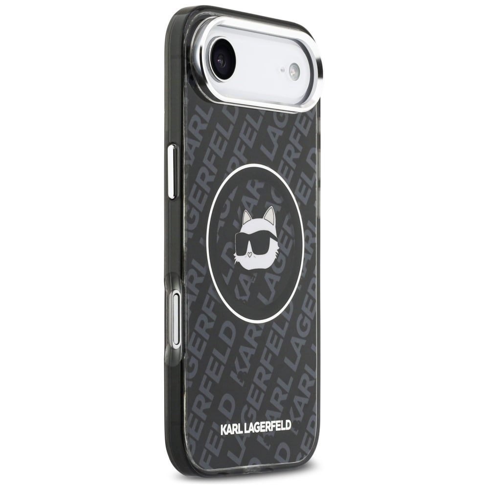 Karl Lagerfeld IML Choupette Head Logo MagSafe iPhone Air Case - Sort
