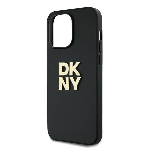 DKNY Håndledsrem Stock Logo etui til iPhone 14 Pro - sort