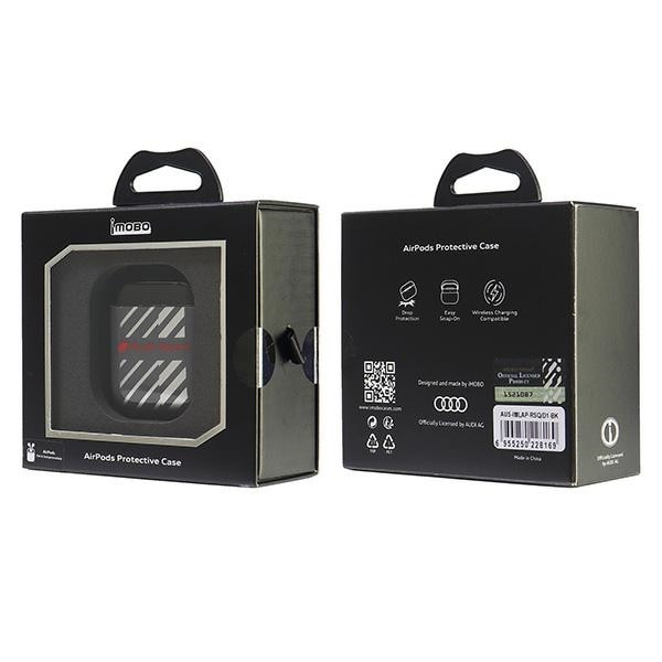 Audi IML Sport Case til AirPods 1 / 2 - Sort