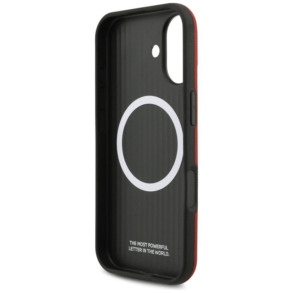 BMW M FW MagSafe-etui med metallogo til iPhone 17 - Rød