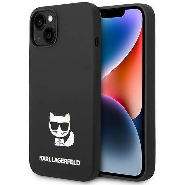 Karl Lagerfeld KLHCP14MSLCTBK iPhone 14 Plus 6,7" hardcase sort/sort silikone Choupette Body