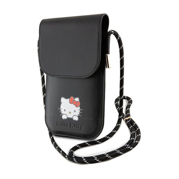 Hello Kitty Daydreaming Cord taske i læder - sort