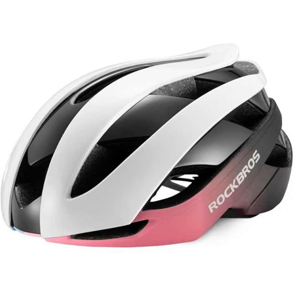 Rockbros cykelhjelm 10110004007 størrelse L - blå og pink