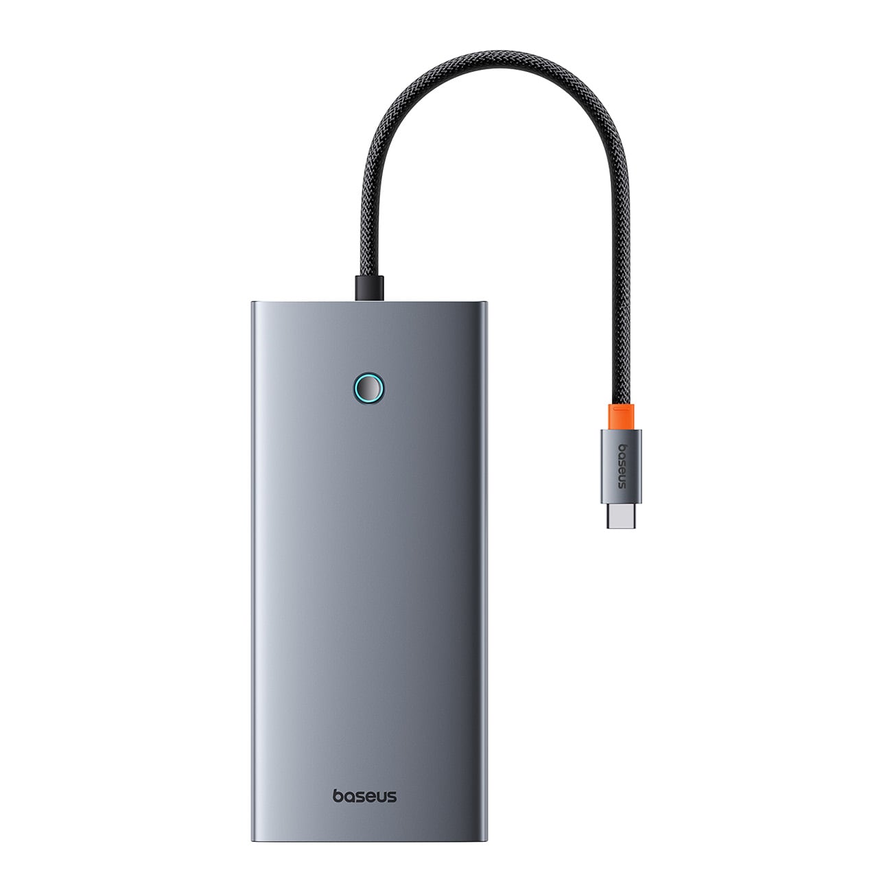 HUB Baseus PortalJoy 13in1 USB-C Hub - 2x HDMI/DP/VGA/USB-A/C/PD/RJ45/SD/TF/AUX - grå