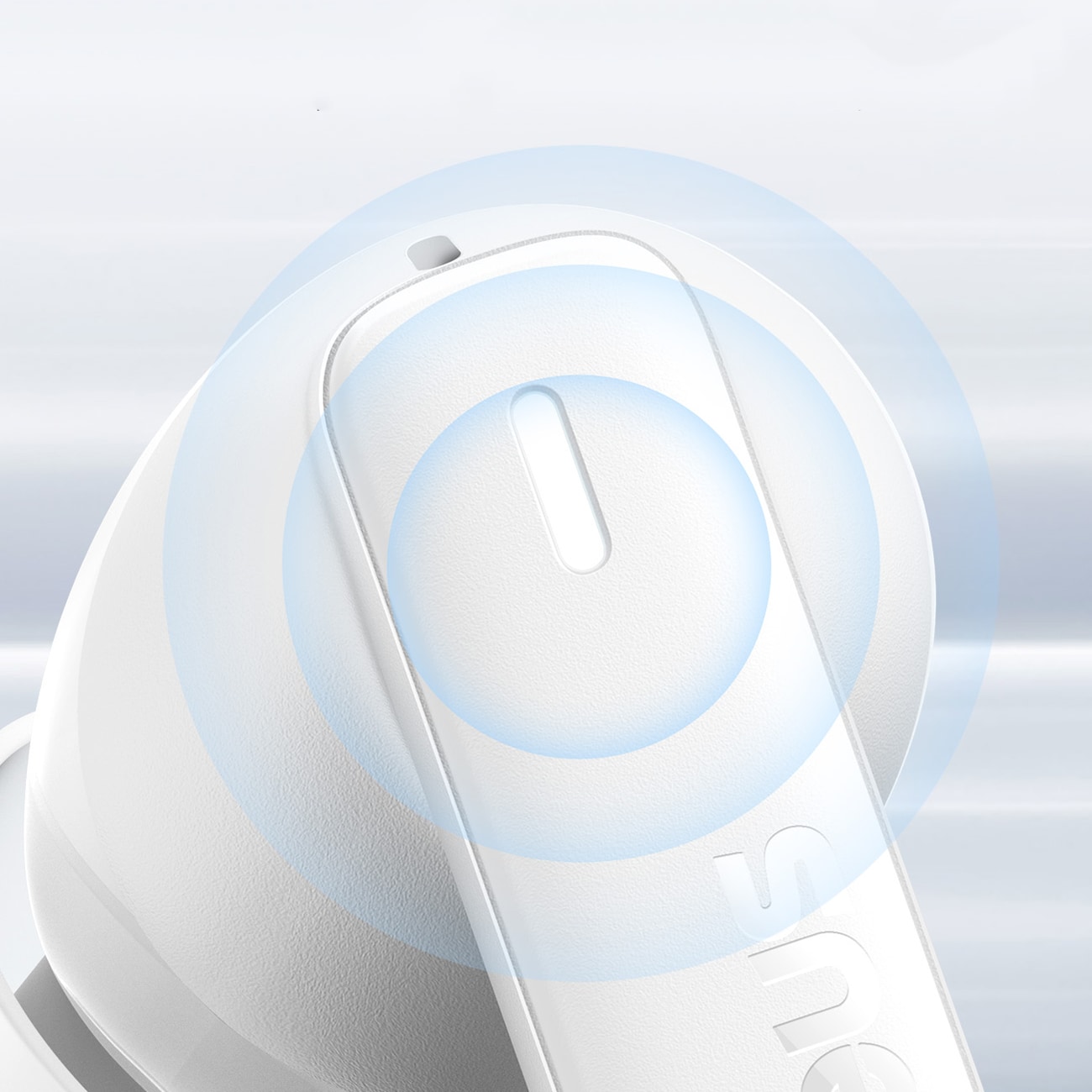 Baseus Bowie E19 TWS In-Ear trådløse hovedtelefoner - hvid