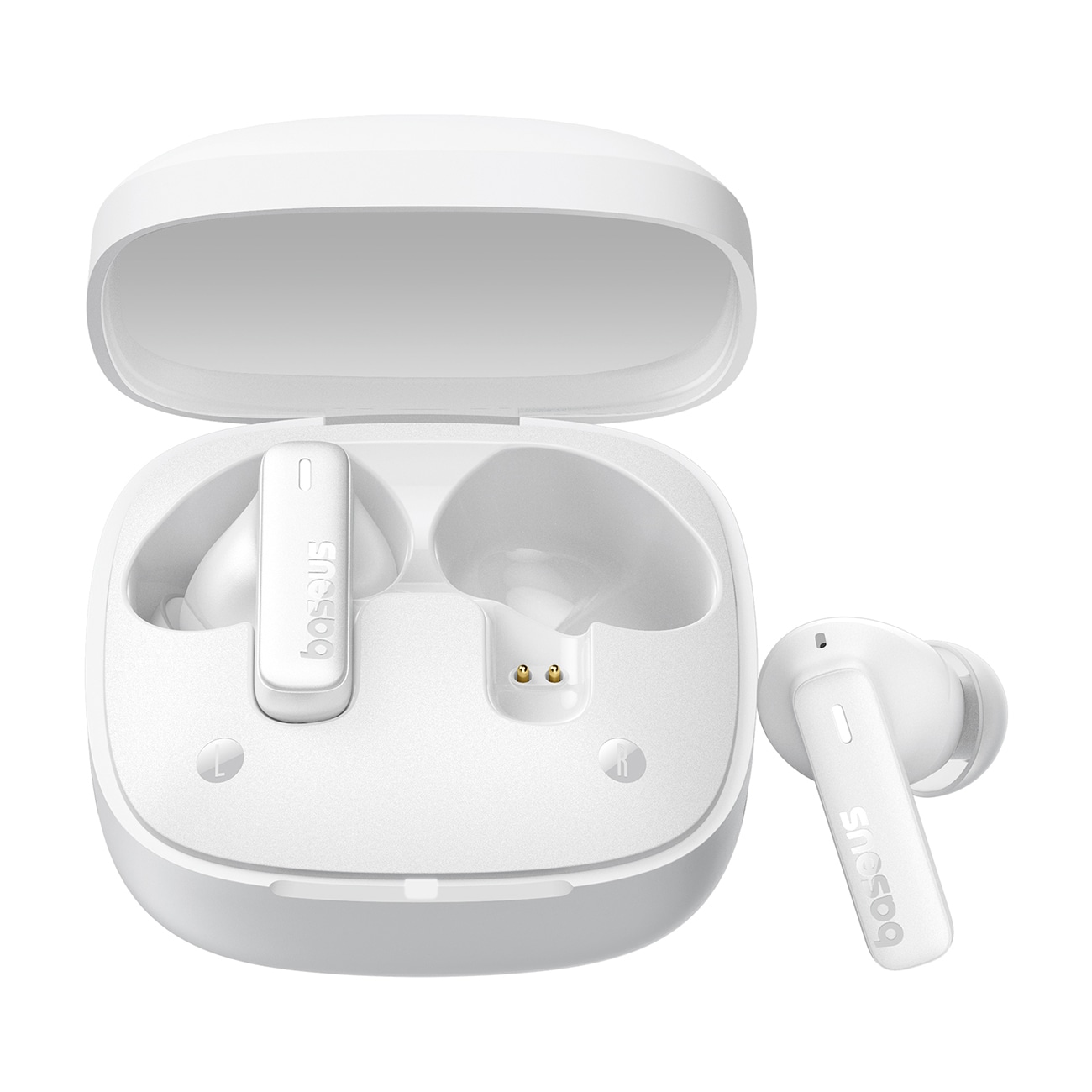 Baseus Bowie E19 TWS In-Ear trådløse hovedtelefoner - hvid