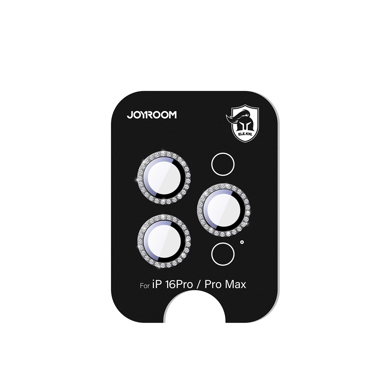 Joyroom JR-MSJ0307 Skærmbeskyttelse af glas til iPhone 16 Pro/16 Pro Max-objektiver - Sort