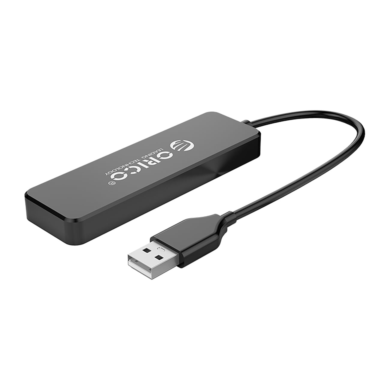Orico FL01 USB-A Hub Docking Station 4x USB-A 2.0 - Sort