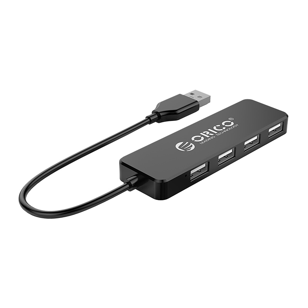 Orico FL01 USB-A Hub Docking Station 4x USB-A 2.0 - Sort