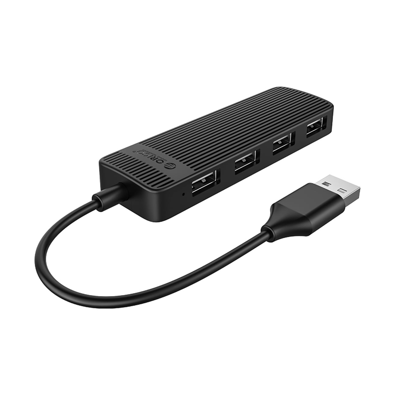 Orico FL02 USB-A Hub Docking Station 4x USB-A 2.0 - Sort
