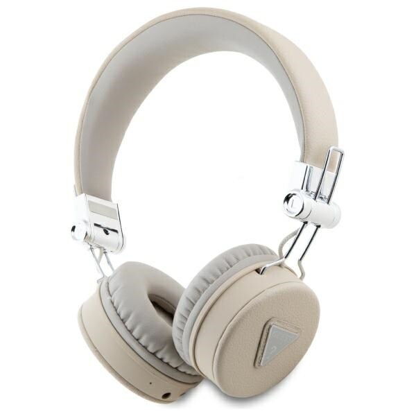 Guess Bluetooth on-ear-hovedtelefoner ENC GUBH70PGTSPSE beige/beige Grained Classic Rund form