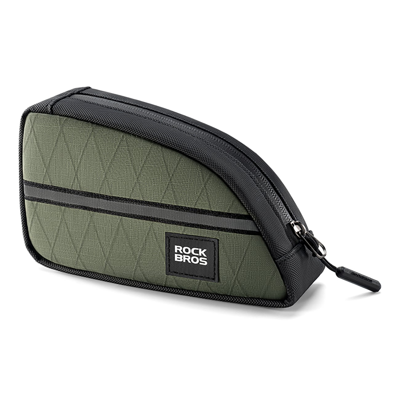 Rockbros Triangle Bike Frame Bag 0.8l - Grøn