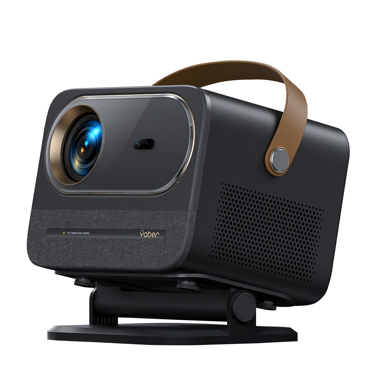 Yaber U12 LCD FullHD 1080p multimedieprojektor med stereohøjttalere - sort