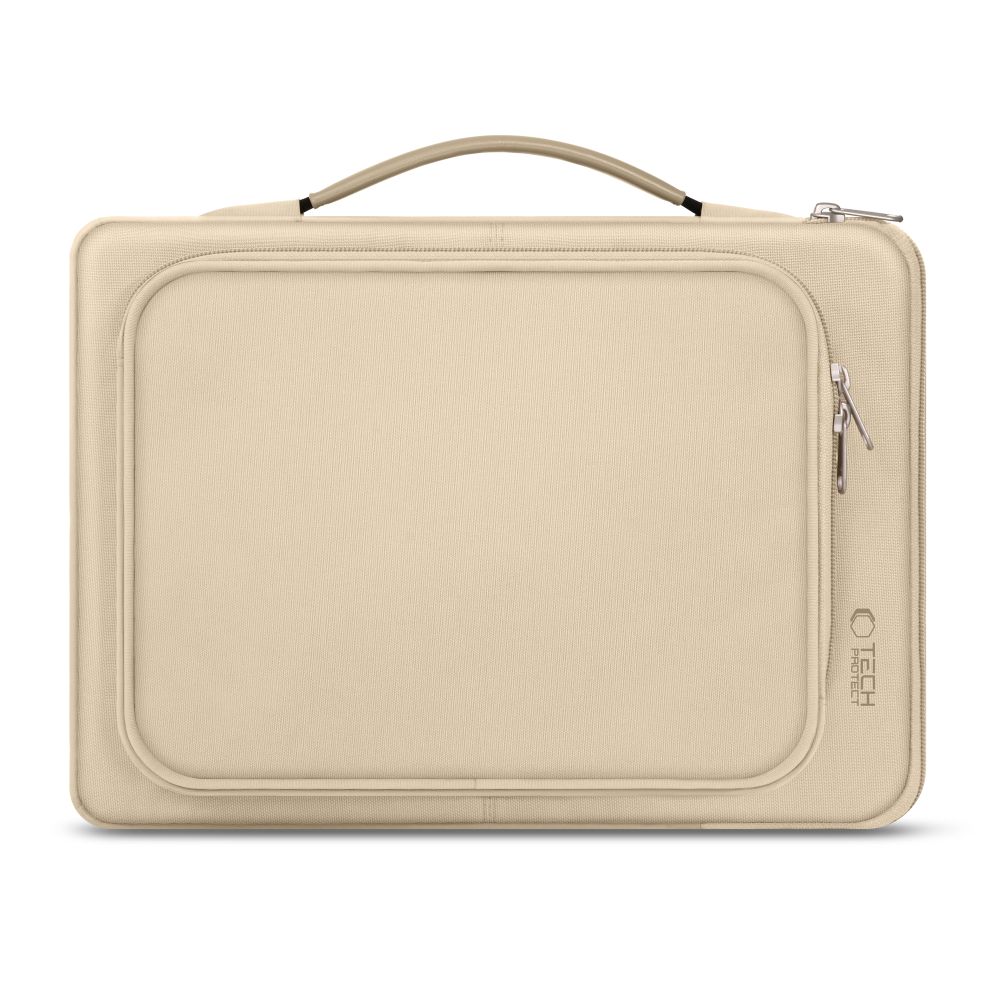 Tech-Protect Basic-taske til 15-16" bærbar computer - beige