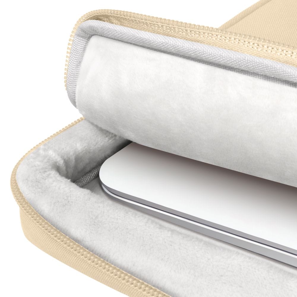 Tech-Protect Basic-taske til 15-16" bærbar computer - beige