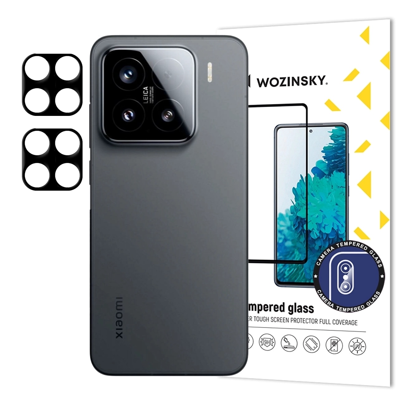 Wozinsky Fuldt kameraglas til Xiaomi Redmi Note 14 Pro 4G, 2-pak