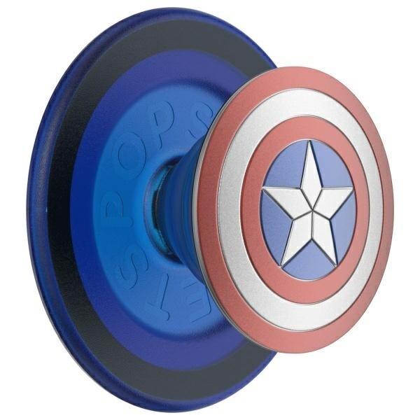 Popsockets 2 Captain America telefonholder og -stativ med MagSafe