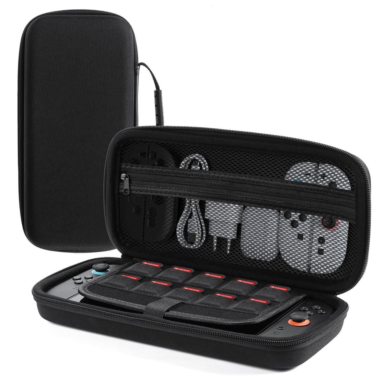 Dux Ducis Nintendo Switch 2-taske med håndtag og spilrum - sort