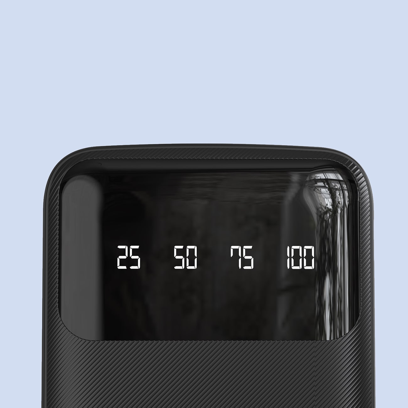 Dudao K6Pro+ 20000mAh powerbank med 3 kabler: USB Type C, micro USB, Lightning - sort