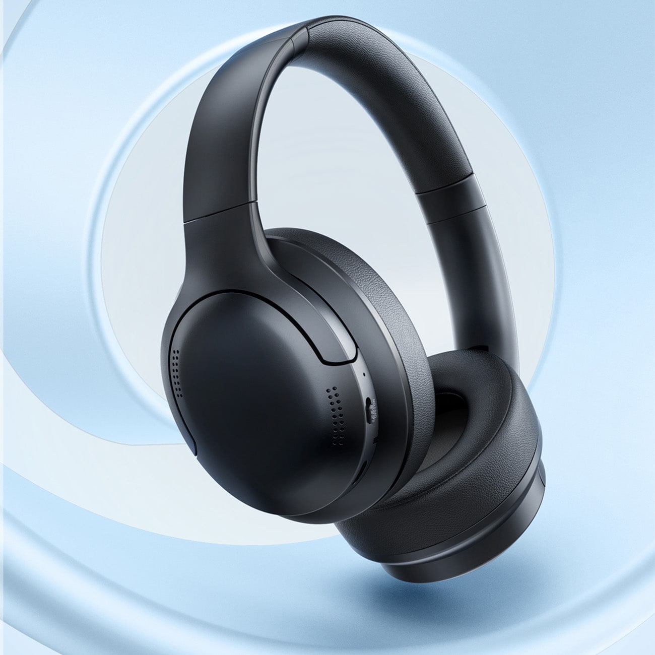 Baseus Bass BH1 Lite Trådløse On-Ear Bluetooth 6.0-hovedtelefoner - Sort