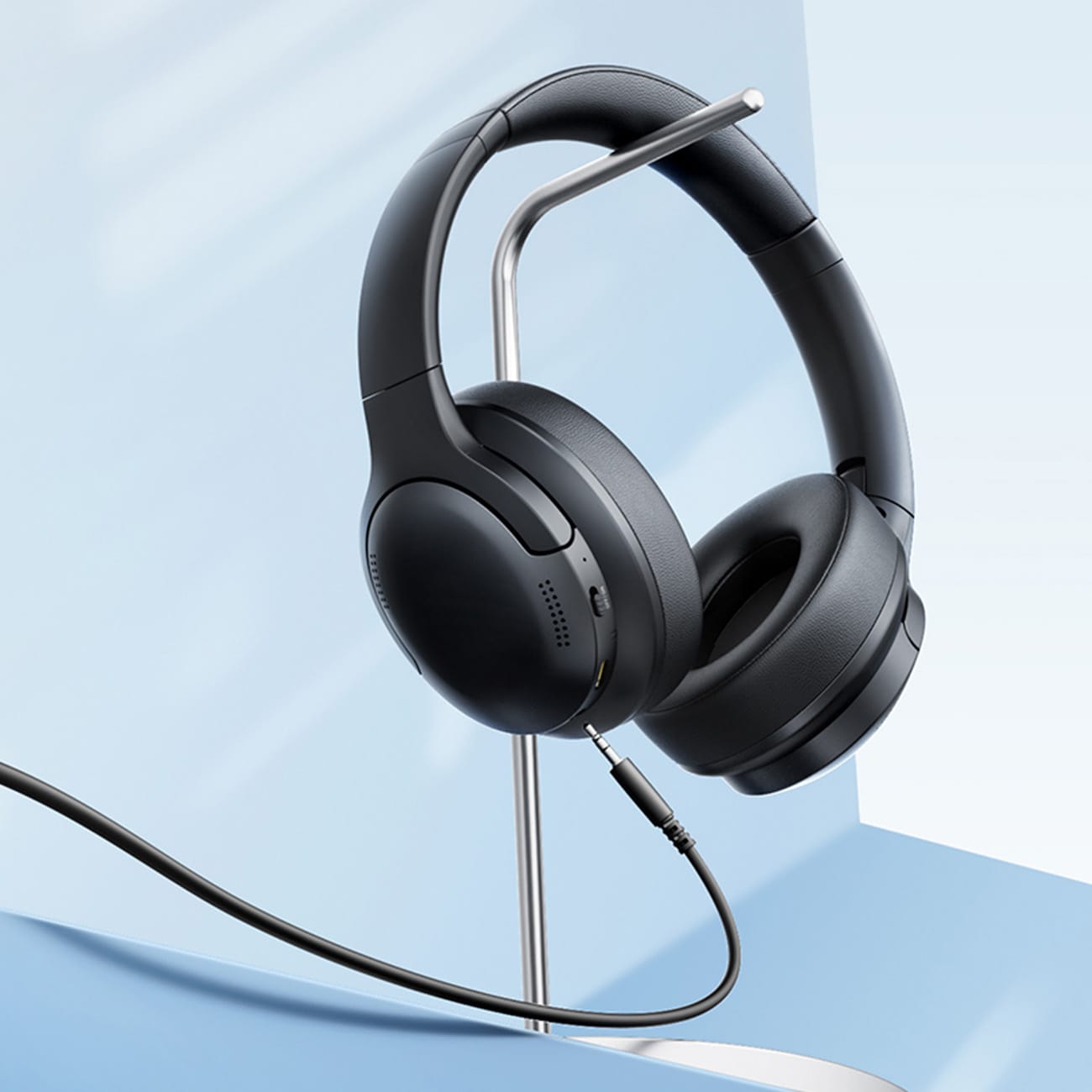 Baseus Bass BH1 Lite Trådløse On-Ear Bluetooth 6.0-hovedtelefoner - Sort