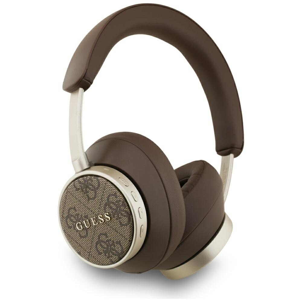Guess Bluetooth 4G Classic Logo trådløse on-ear-hovedtelefoner - brun
