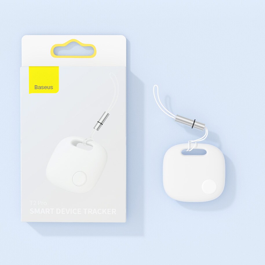 Baseus T2 Pro smart GPS-tracker til børns håndtaske nøgler hvid (FMTP000002)