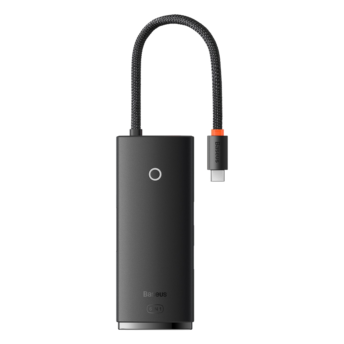 Baseus Lite Series Multifuntion Hub USB Type C - 2x USB 3.0/USB Type C PD/HDMI/SD/TF Black
