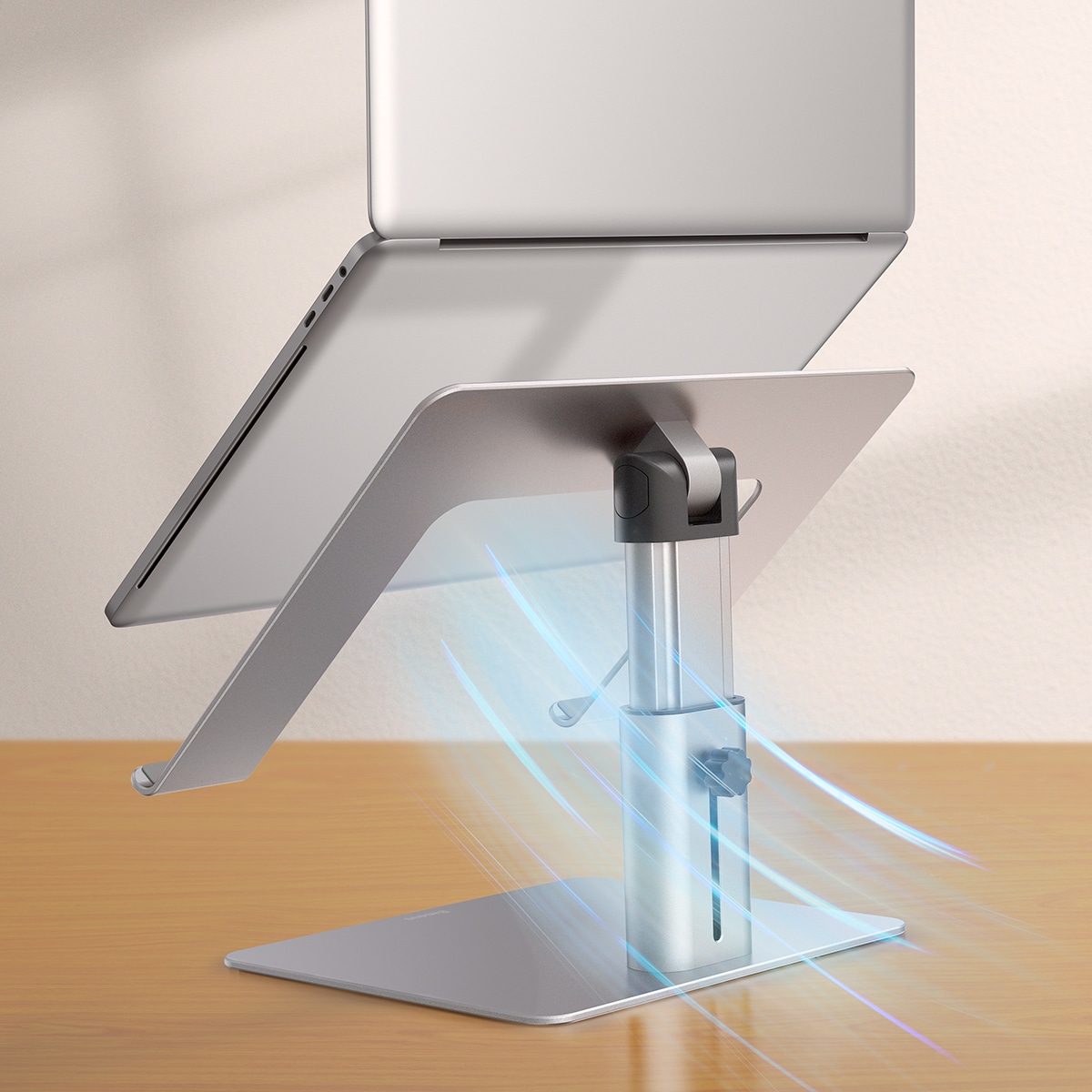 Baseus stander justerbar laptop stander sølv (LUJS000012)