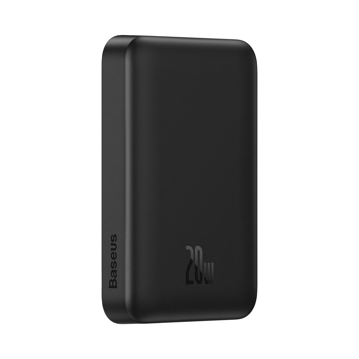 Baseus Magnetisk mini-powerbank 15W/PD QC 20W 10000mAh sort + Xiaobai USB-C-kabel 60W 0,5m sort