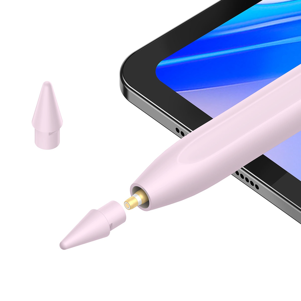 Aktiv stylus-pen til iPad Baseus Smooth Writing 2 SXBC060104 - pink
