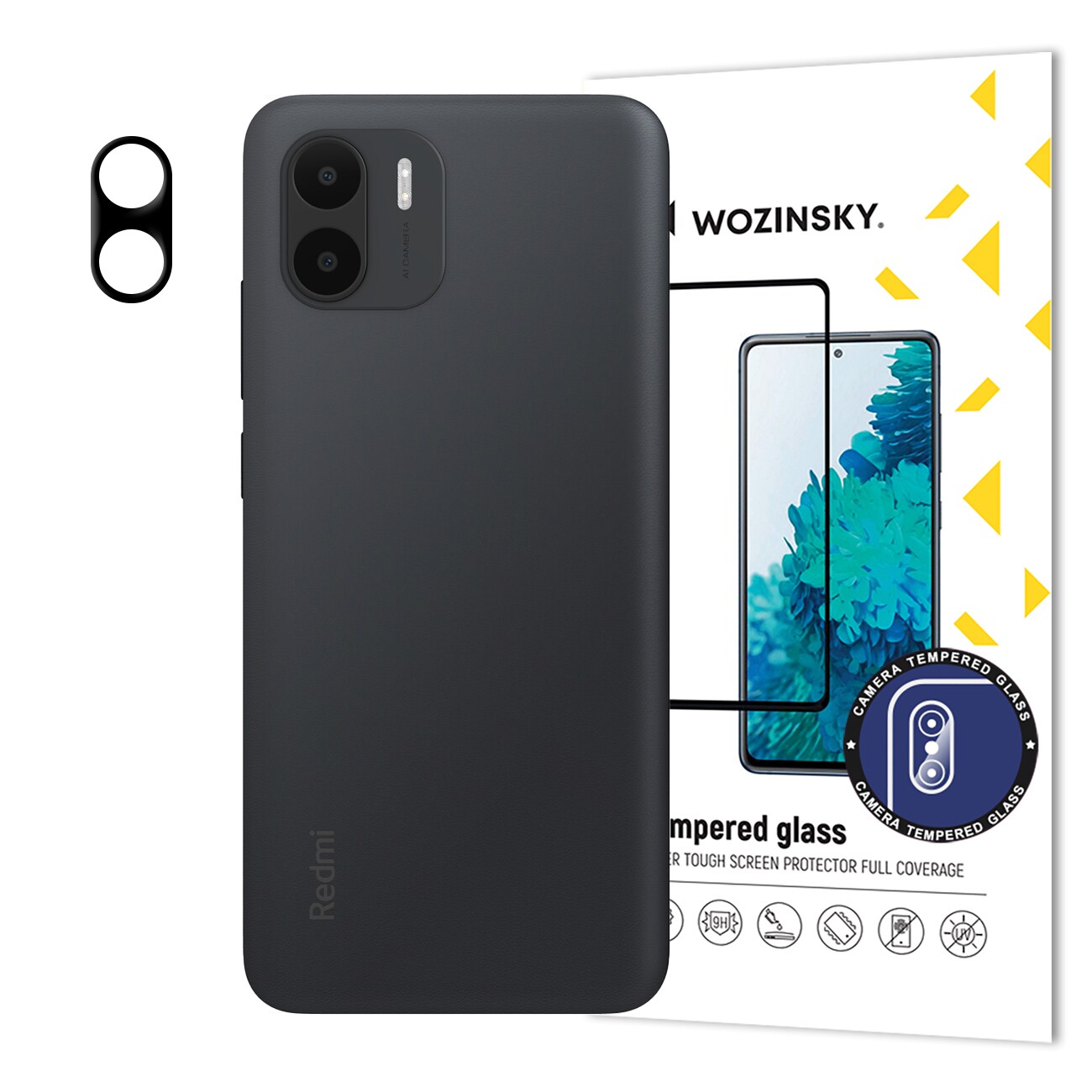 Wozinsky Fuldt kameraglas til Xiaomi Redmi A2 / Redmi A1
