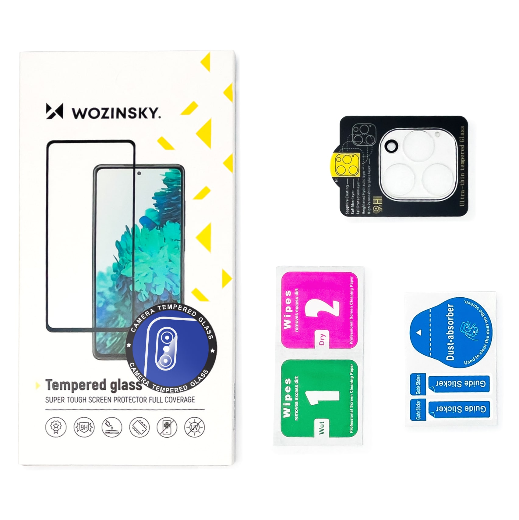 Wozinsky Fuldt kameraglas til Xiaomi Redmi A2 / Redmi A1