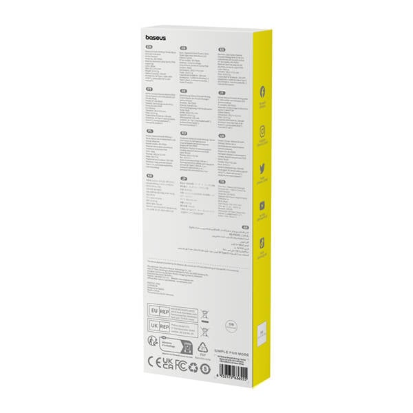 Baseus Smooth Writing 2 stylus med LED-indikator - hvid