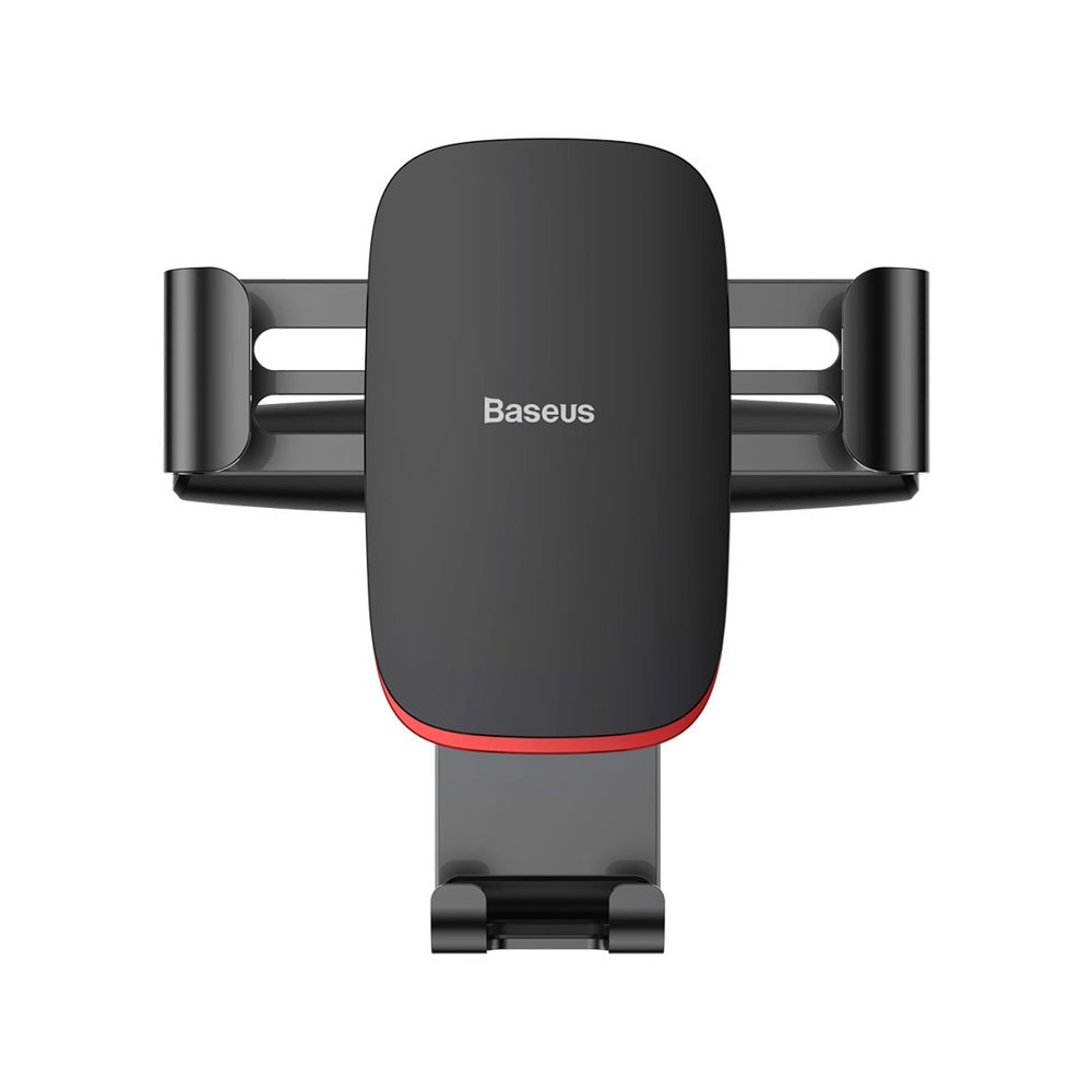 Baseus Metal Age Gravity Car Mount Metal Gravity Car Mount til CD Slot Sort (SUYL-J01)