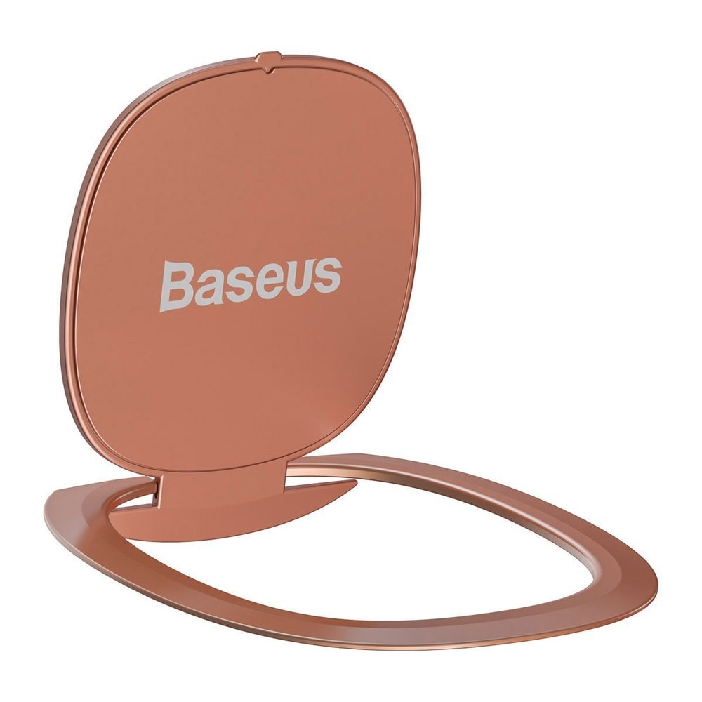 Baseus ultratynd selvklæbende ringholder telefonstativ pink (SUYB-0R)