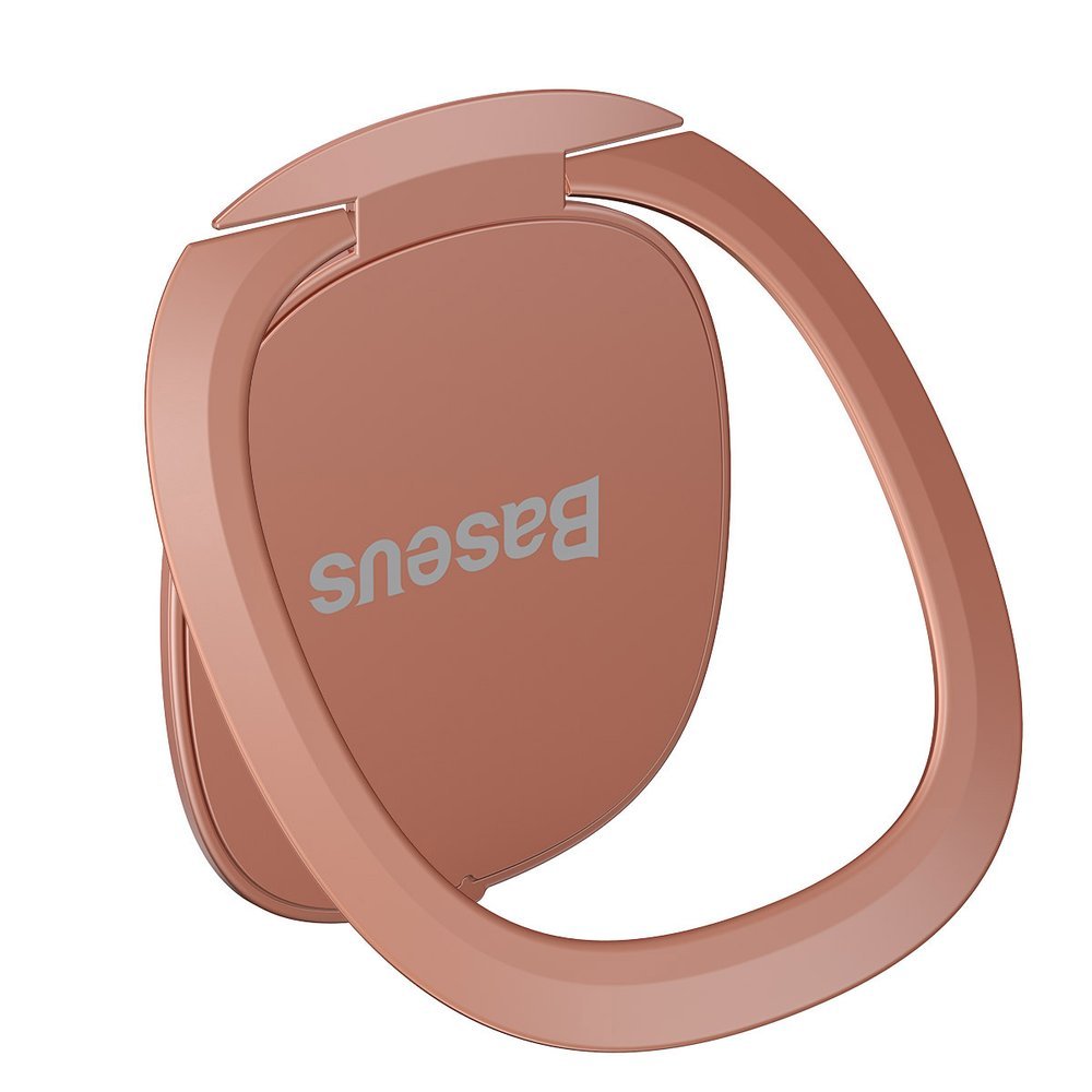 Baseus ultratynd selvklæbende ringholder telefonstativ pink (SUYB-0R)