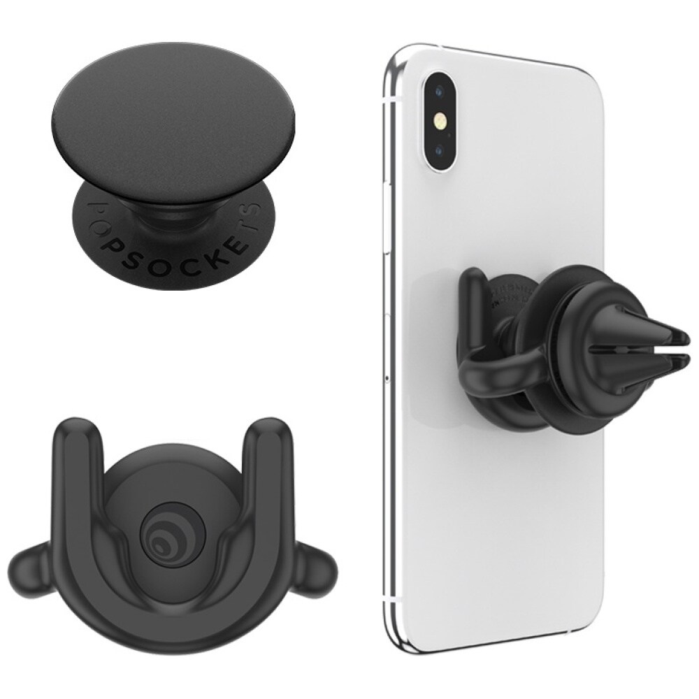 Popsockets Car Vent 2 + PopGrip-holder - sort