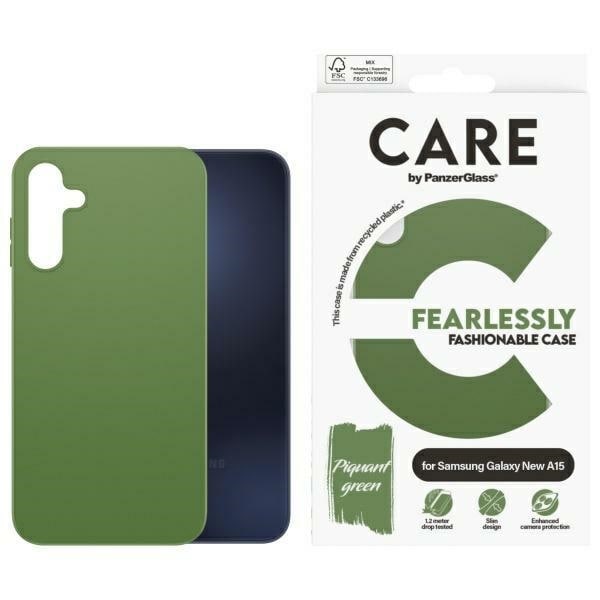 CARE by PanzerGlass Fashion Case til Samsung Galaxy A16 / A16 5G - Grøn