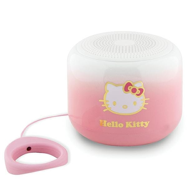 Hello Kitty Electroplate Gradient Bluetooth-højttaler - pink