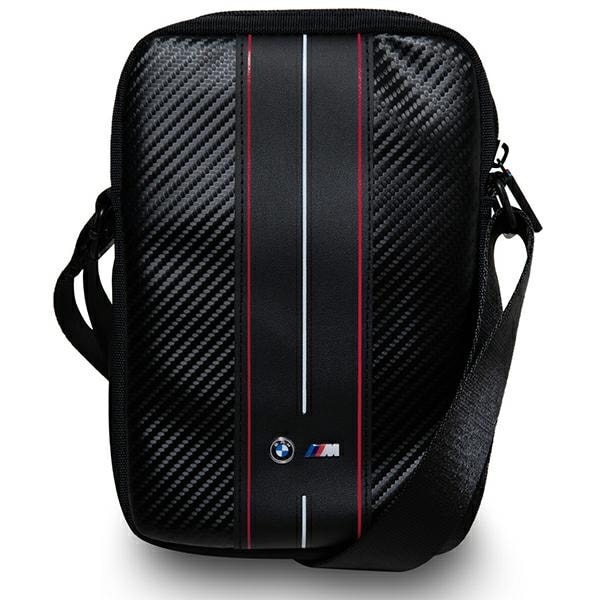 BMW Carbon & Red Stripe-taske til 8" tablet - sort