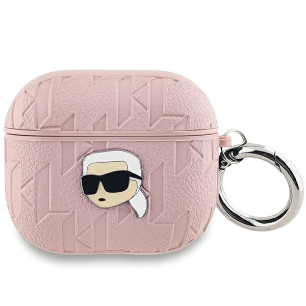 Karl Lagerfeld Monogram Karl Head-etui til AirPods 3 - pink
