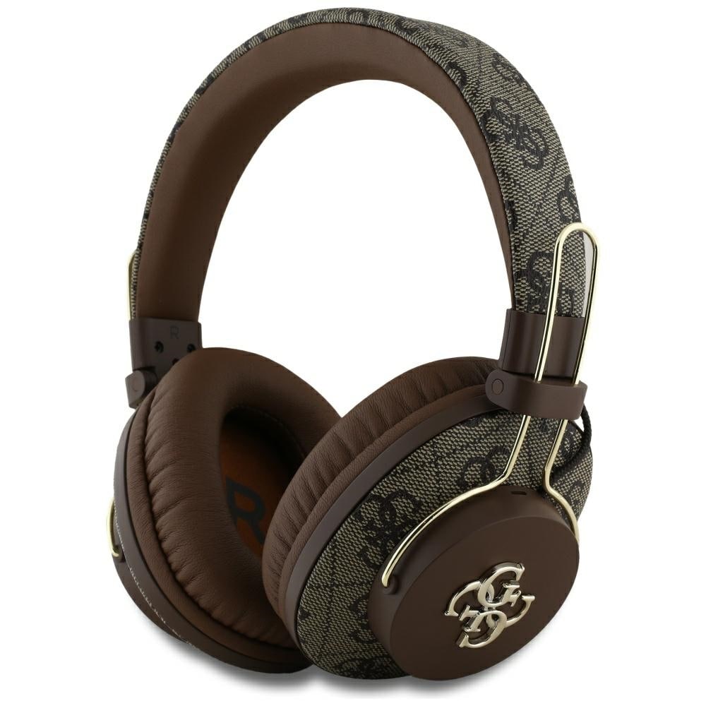 Guess ENC Metal 4G Bluetooth Over-Ear-hovedtelefoner - Brun