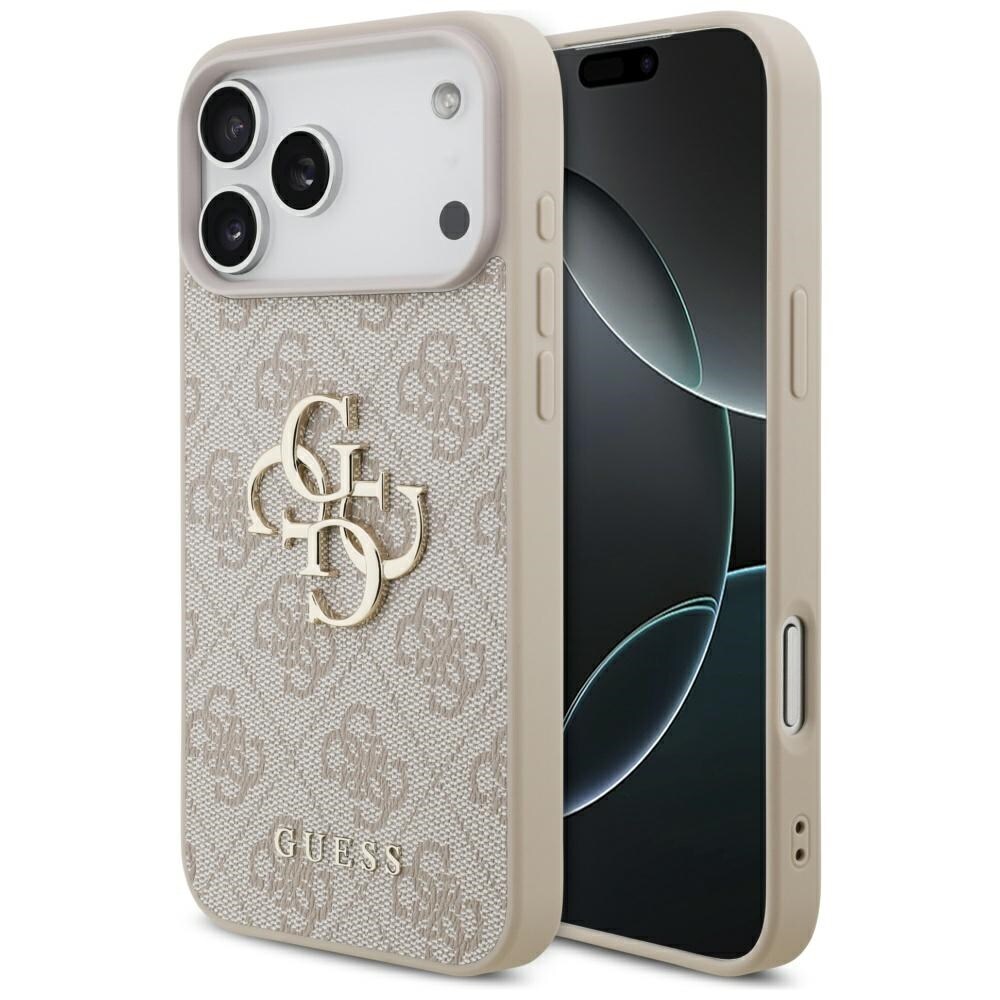 Guess 4G Big Logo Etui til iPhone 17 Pro Max - Pink